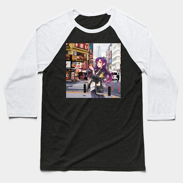 Idols Sakura Baseball T-Shirt by Sc0pE_Fabulous